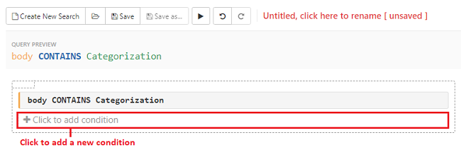 Create a new condition