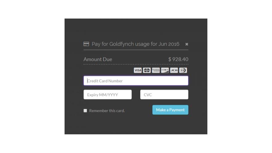 Payment Window