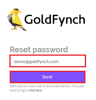 Enter your email address