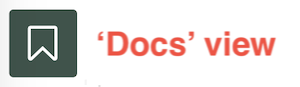 Docs view